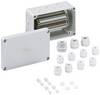 Boîtier pour bloc de jonction Spelsberg RK 4/18 K-18x4q 110 x 180 x 90 plastique gris 1 pc(s)