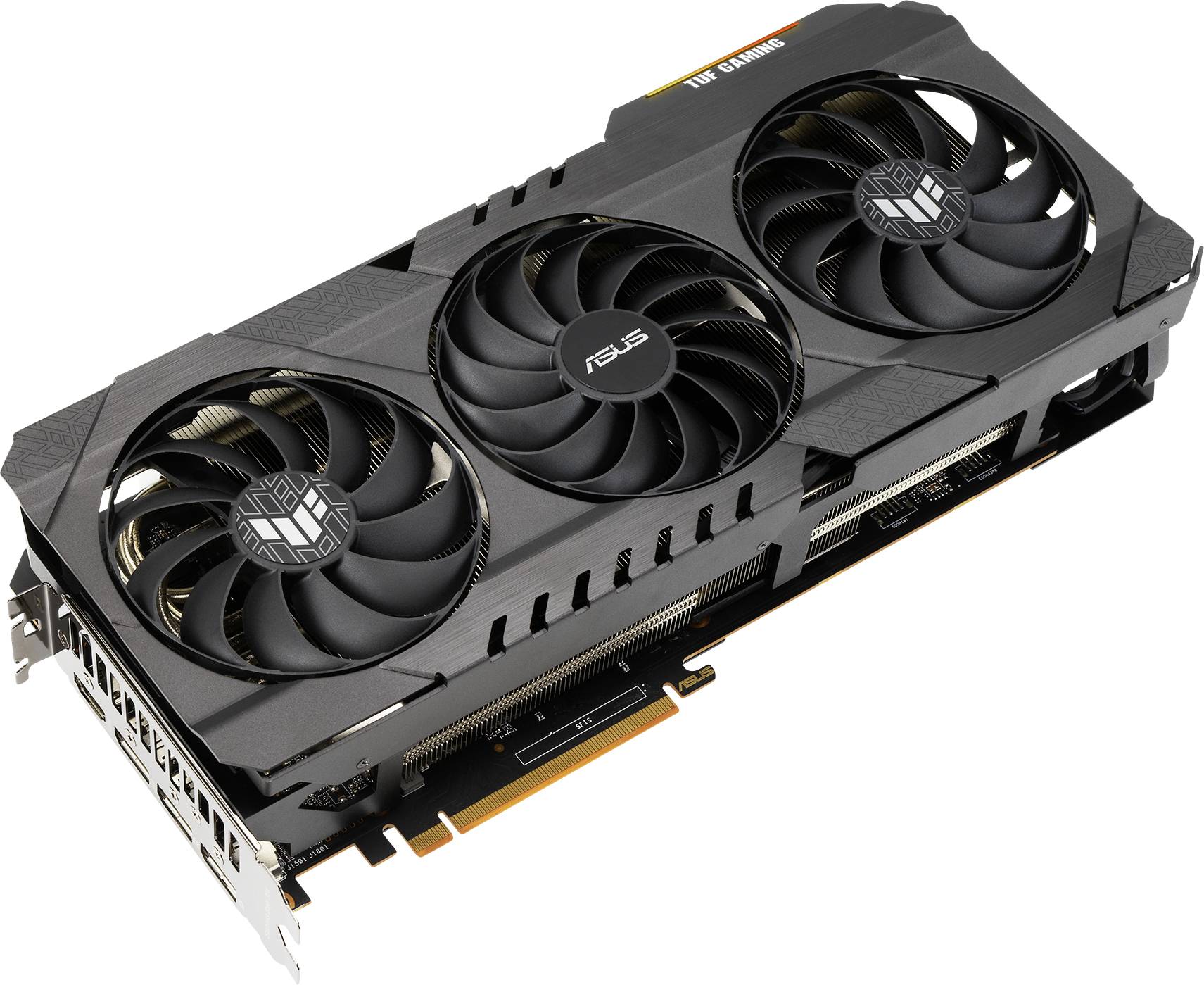ASUS TUF Gaming TUF-RX6800XT-O16G-GAMING, Radeon RX 6800 XT, 16 Go, GDDR6, 256 bit, 7680 x 4320 pixels, PCI Express 4.0-12