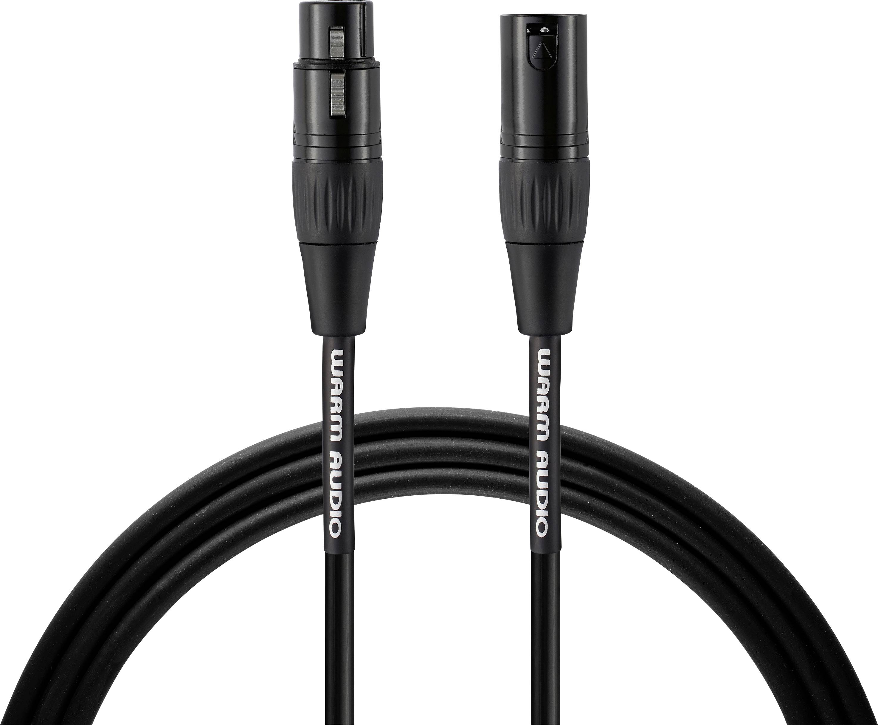 Warm Audio Pro Series XLR Câble de liaison [1x XLR mâle - 1x XLR femelle] 1.80 m noir-0