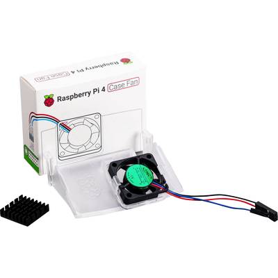 Raspberry Pi® RB-Case-Fan Ventilateur actif Convient pour (kits de