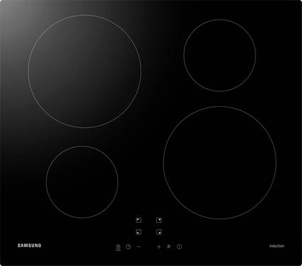 Table De Cuisson Induction 60cm 4 Feux 7200w Noir  Samsung  nz64m3nm1bb