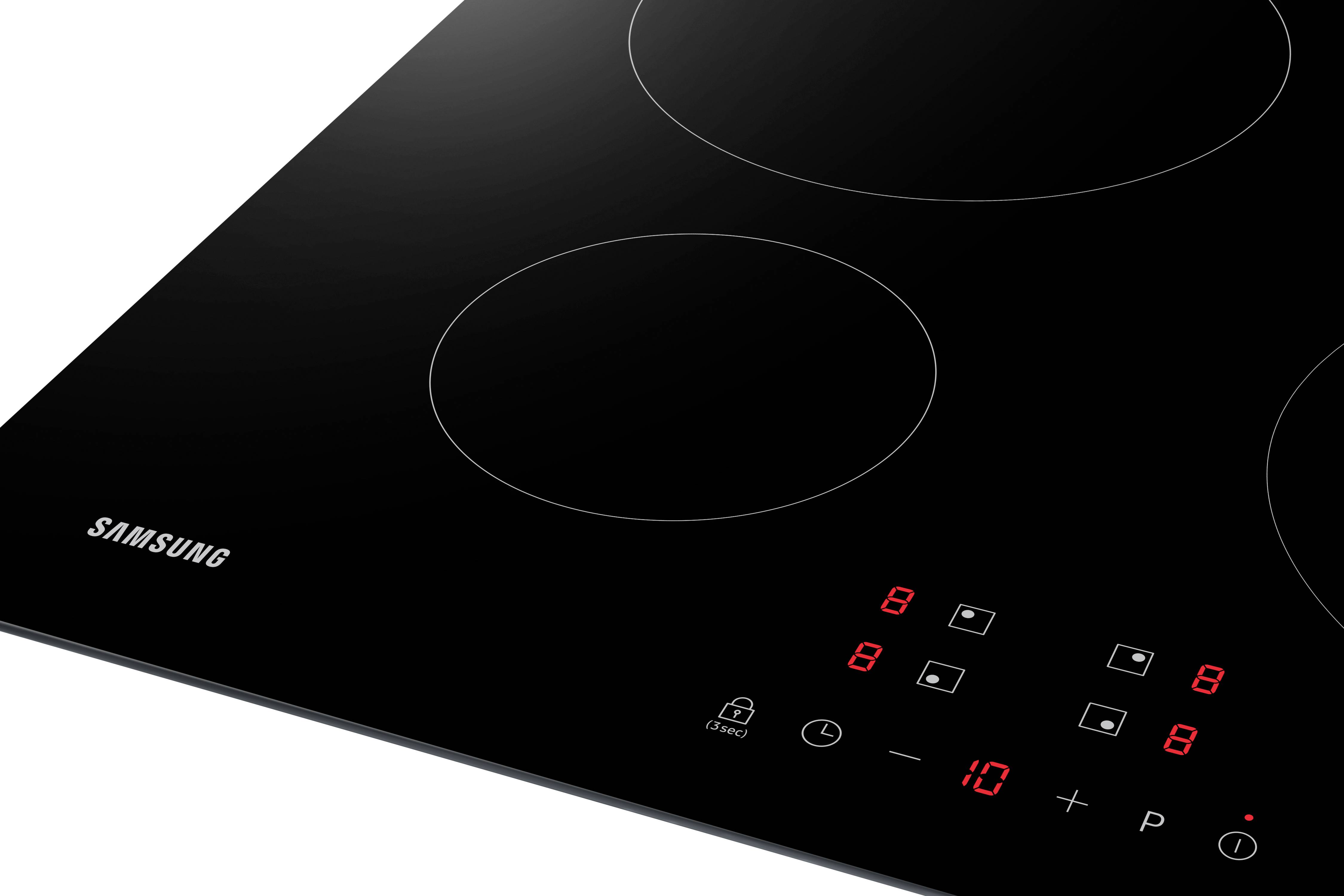 Table De Cuisson Induction 60cm 4 Feux 7200w Noir Samsung nz64m3nm1bb-1
