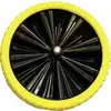 FORT FO80091 Roue de secours noir, jaune polyuréthane