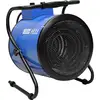 GÜDE 85104 Radiateur 85104 300 m² bleu, noir
