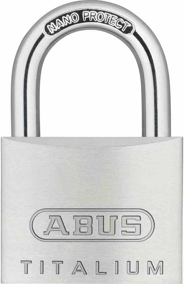 ABUS 569524 Cadenas 30 mm    argent avec serrure à clé