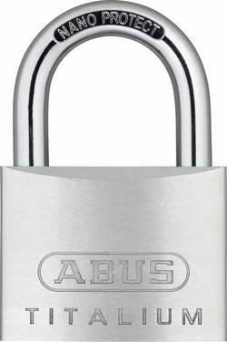 ABUS 79480 Cadenas 60 mm fermeture différente    cadenas à cylindre profilé