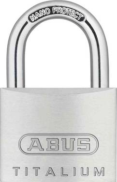 ABUS 79474 Cadenas 40 mm fermeture différente    cadenas à cylindre profilé