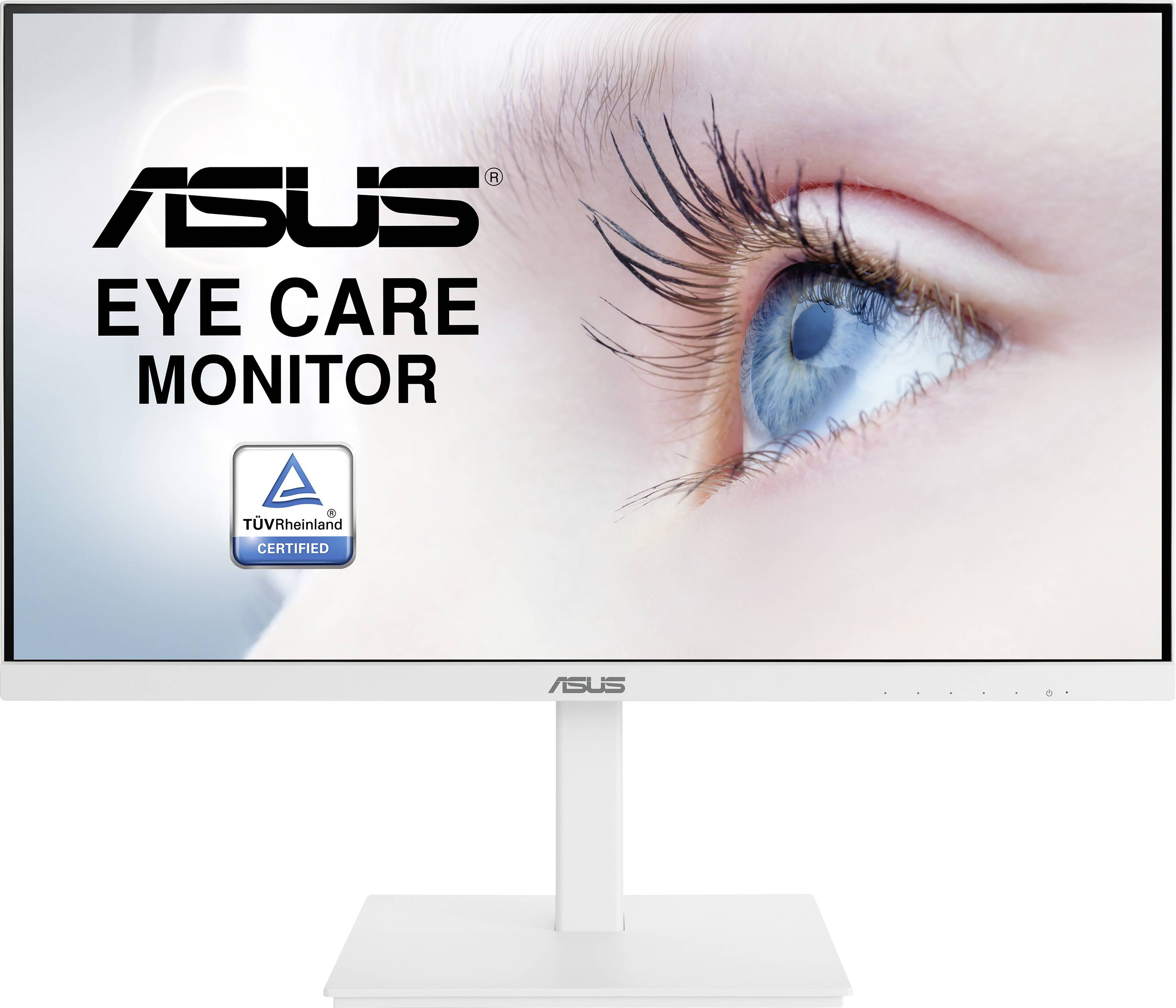 Asus VA27DQSB-W Moniteur LED 68.6 cm (27 pouces) CEE F (A - G);1920 x 1080 pixelsFull HD5 msVGA, HDMI™, DisplayPort, casque (jack 3,5 mm), USB 2.0IPS LED