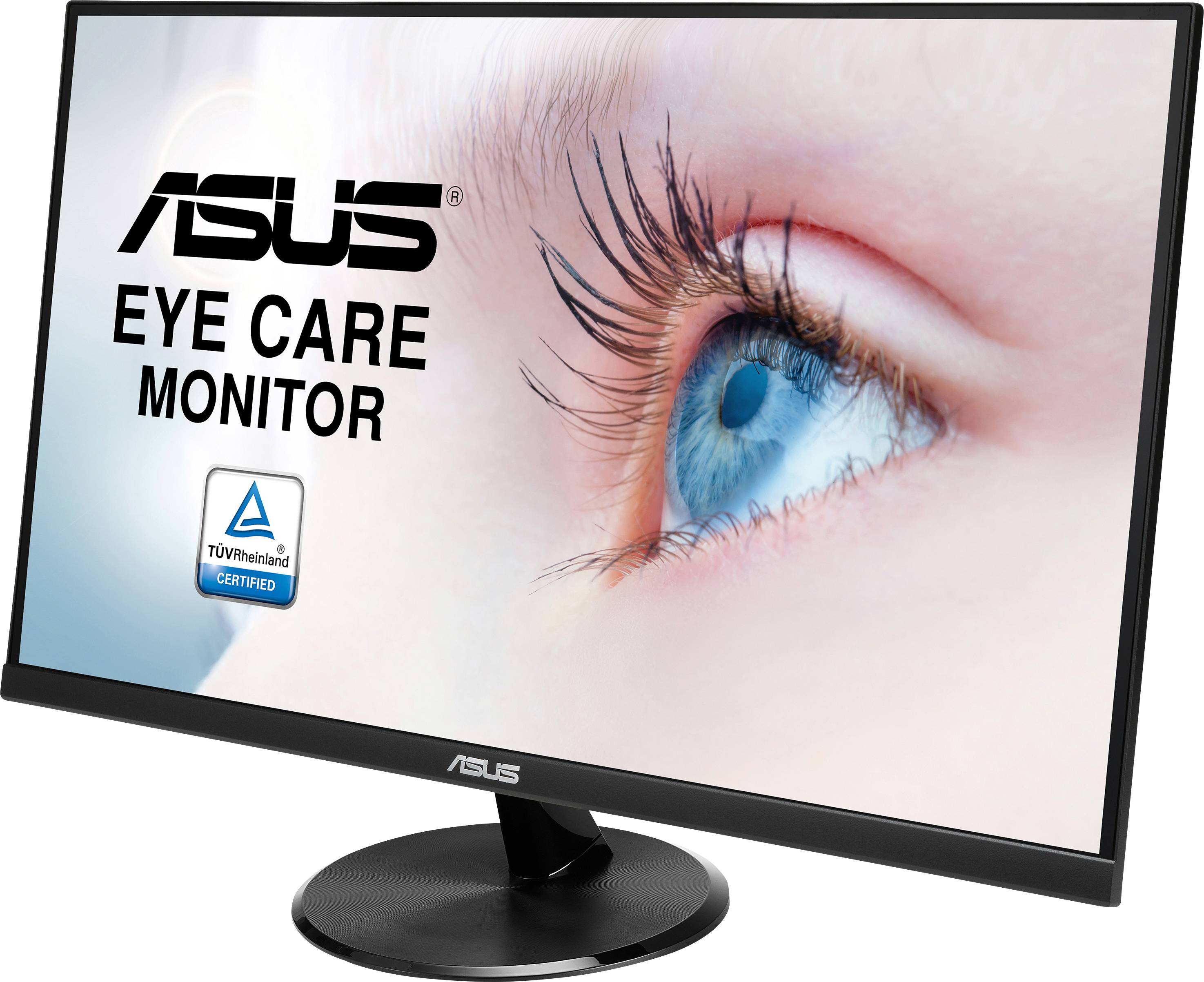 Asus VP279HE Moniteur LED 68.6 cm (27 pouces) CEE F (A - G);1920 x 1080 pixelsFull HD5 msHDMI™, VGA, casque (jack 3,5 mm-2