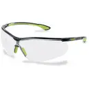 uvex sportstyle 9193265 Lunettes de protection avec protection UV vert, noir EN 166, EN 170 DIN 166, DIN 170