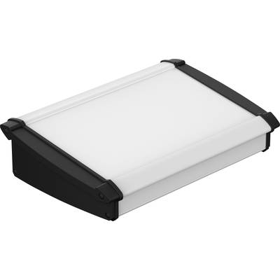 Un panneau lumineux LED rectangulaire blanc avec un cadre noir, adapté aux applications d'éclairage intérieur.