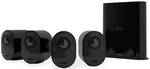 ARLO IP Set de surveillance avec 4 caméras pour extérieure Ultra 2 Spotlight 4cam Kit black