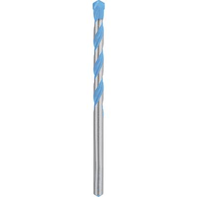 Un fraiseur avec un manche argenté et une lame spirale bleue, utilisé pour une coupe précise dans des matériaux tels que le bois ou le métal.
