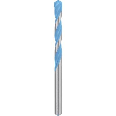 Un foret métallique à spirale bleue, adapté pour les travaux de fraisage.