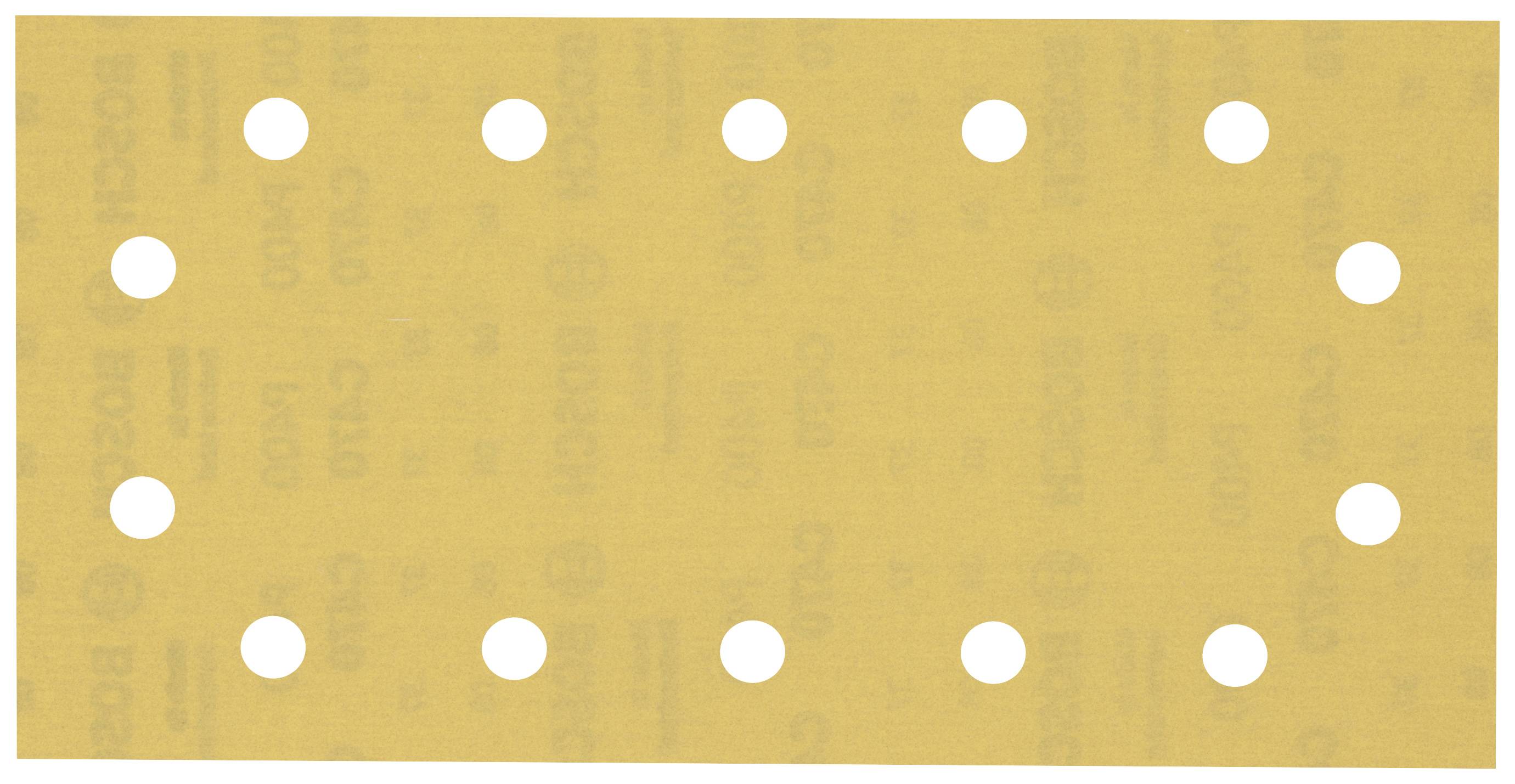 Bosch Accessories EXPERT C470 2608900950 Papier abrasif pour ponceuse vibrante perforé Grain 400 (L x l) 230 mm x 115 mm