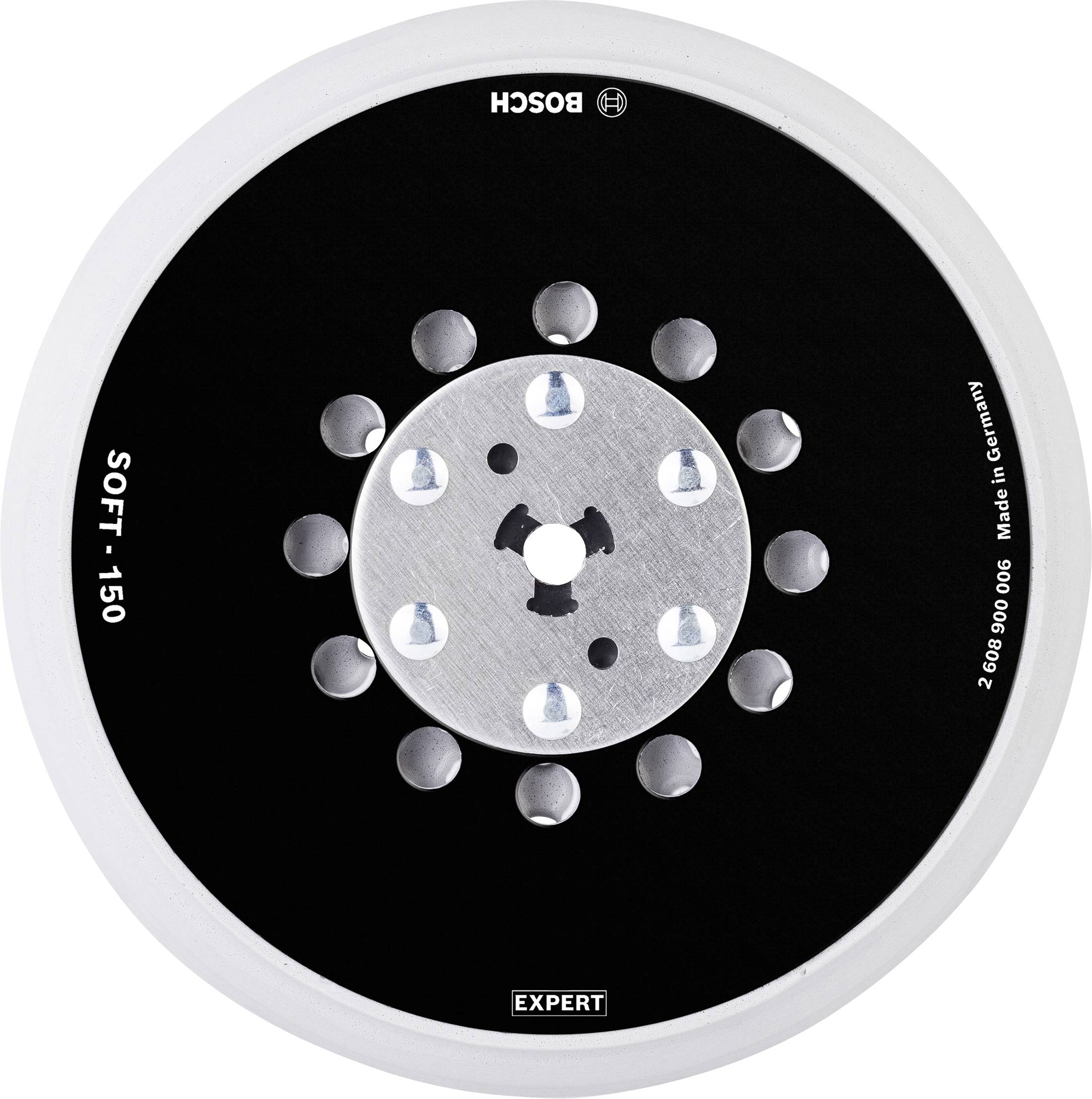 Bosch Accessories 2608900006 Plateau de support universel EXPERT Multihole, 150 mm, souple Diamètre 150 mm