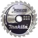 Makita EFFICUT B-62985 B-62985 Lame de scie circulaire 165 x 20 x 1.4 mm Nombre de dents: 25 1 pc(s)