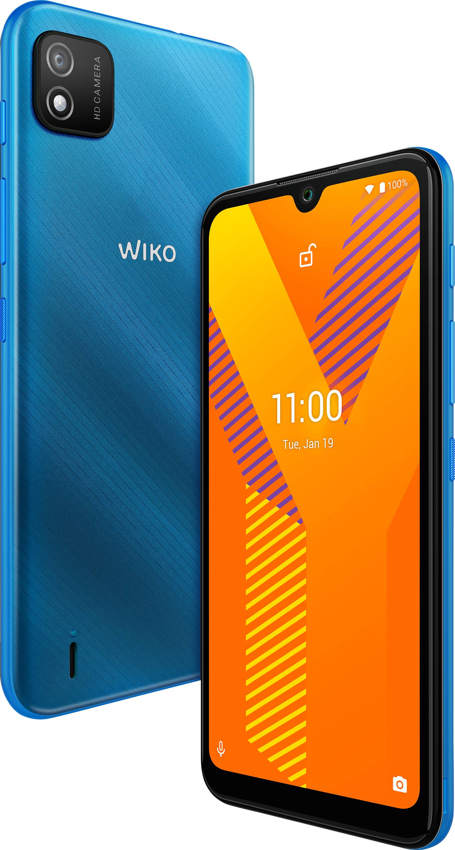 WIKO Mobile Y62 marchandise EU 16 GB bleu clair 15.5 cm (6.1 pouces) Smartphone-1