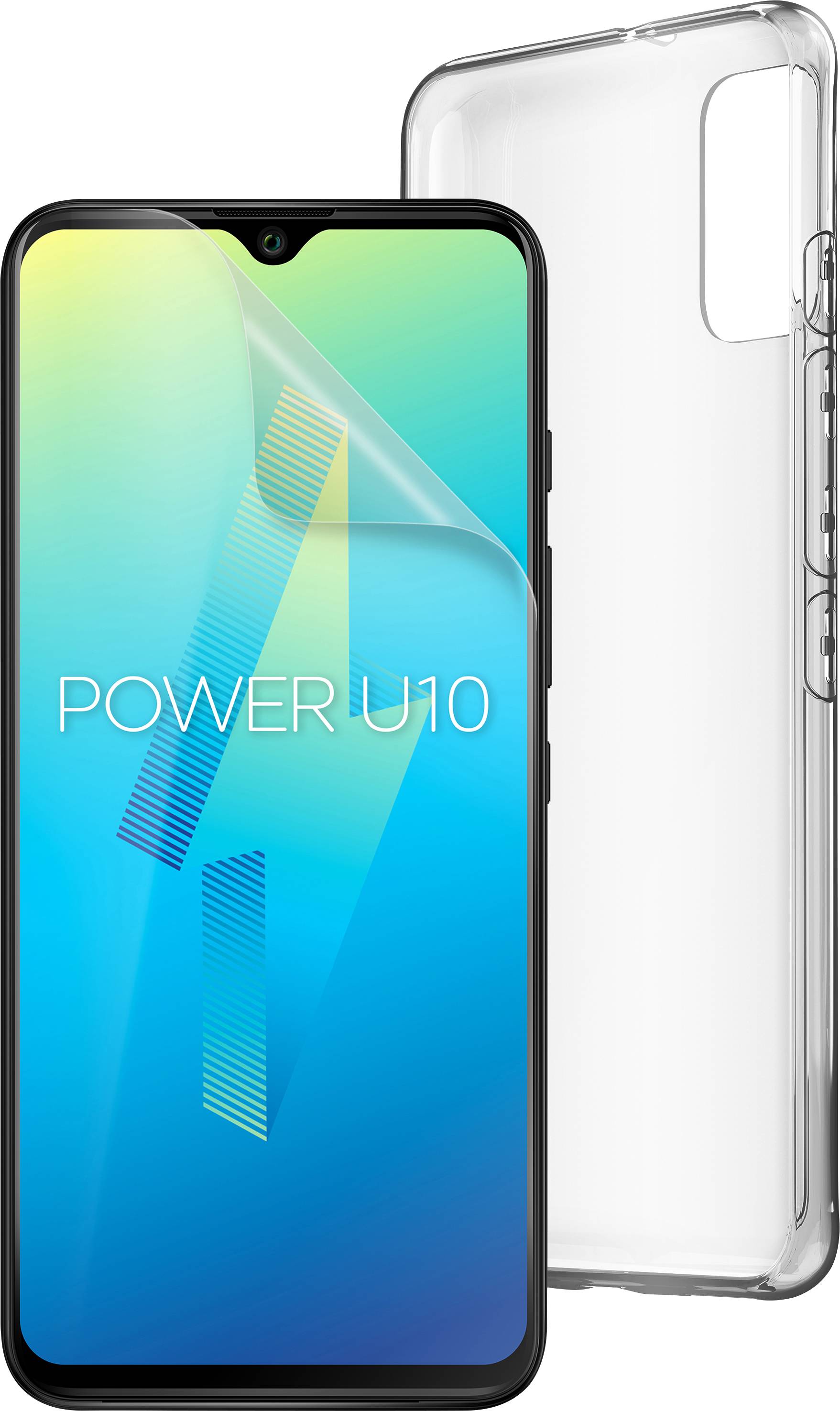 WIKO Mobile POWER U10 marchandise EU 32 GB carbone, bleu 17.3 cm (6.82 pouces) Smartphone-5