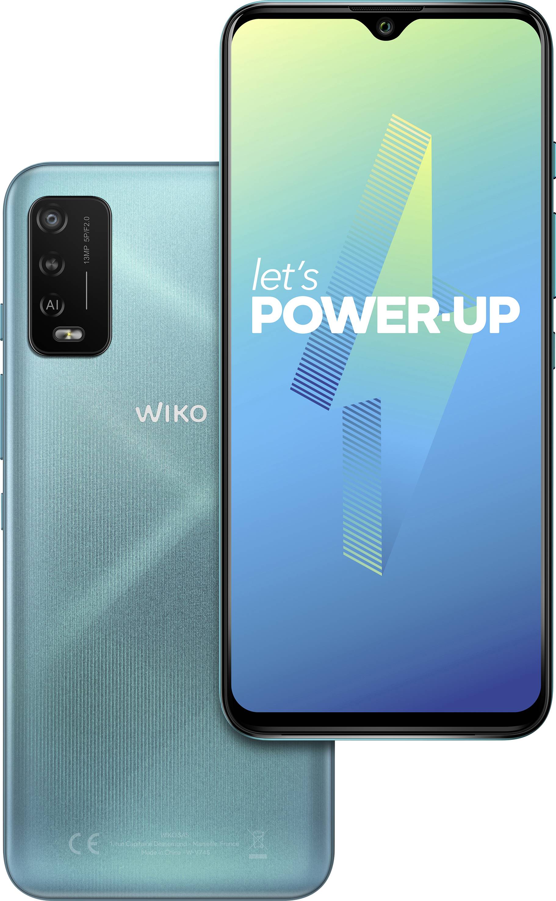 WIKO Mobile POWER U10 marchandise EU 32 GB turquoise 17.3 cm (6.82 pouces) Smartphone-1