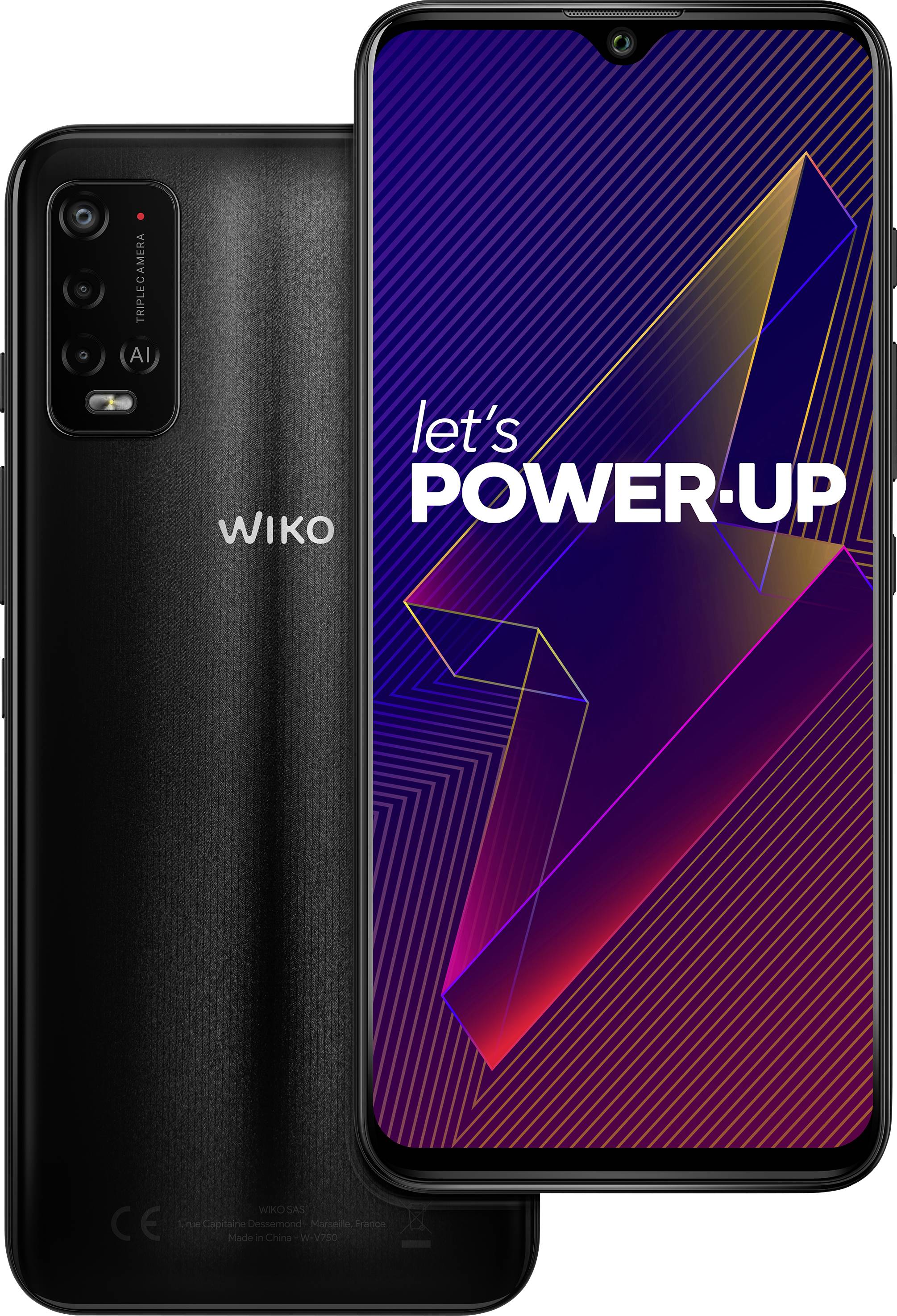 WIKO Mobile POWER U20 marchandise EU 64 GB gris ardoise 17.3 cm (6.82 pouces) Smartphone-2