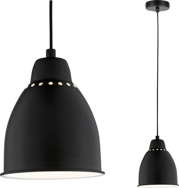 Paulmann 79763  Luminaire à suspendre  E27   noir