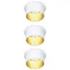 Paulmann 93381 Gil Luminaire à LED encastrable LED LED intégrée 19.5 W blanc mat, or
