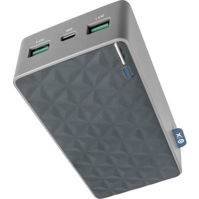 Xtorm by A-Solar FS402 Powerbank (batterie supplémentaire) 20000 mAh Quick Charge 3.0 LiPo USB-A, USB-C® gris Affichage 