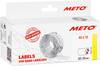 METO Etiquette prix 9506154 décollable Largeur des étiquettes: 22 mm Hauteur de l'étiquette: 12 mm blanc 1 pc(s)