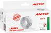 METO Etiquette prix 9506169 fixation permanente Largeur des étiquettes: 26 mm Hauteur de l'étiquette: 16 mm rouge 1 pc(s)