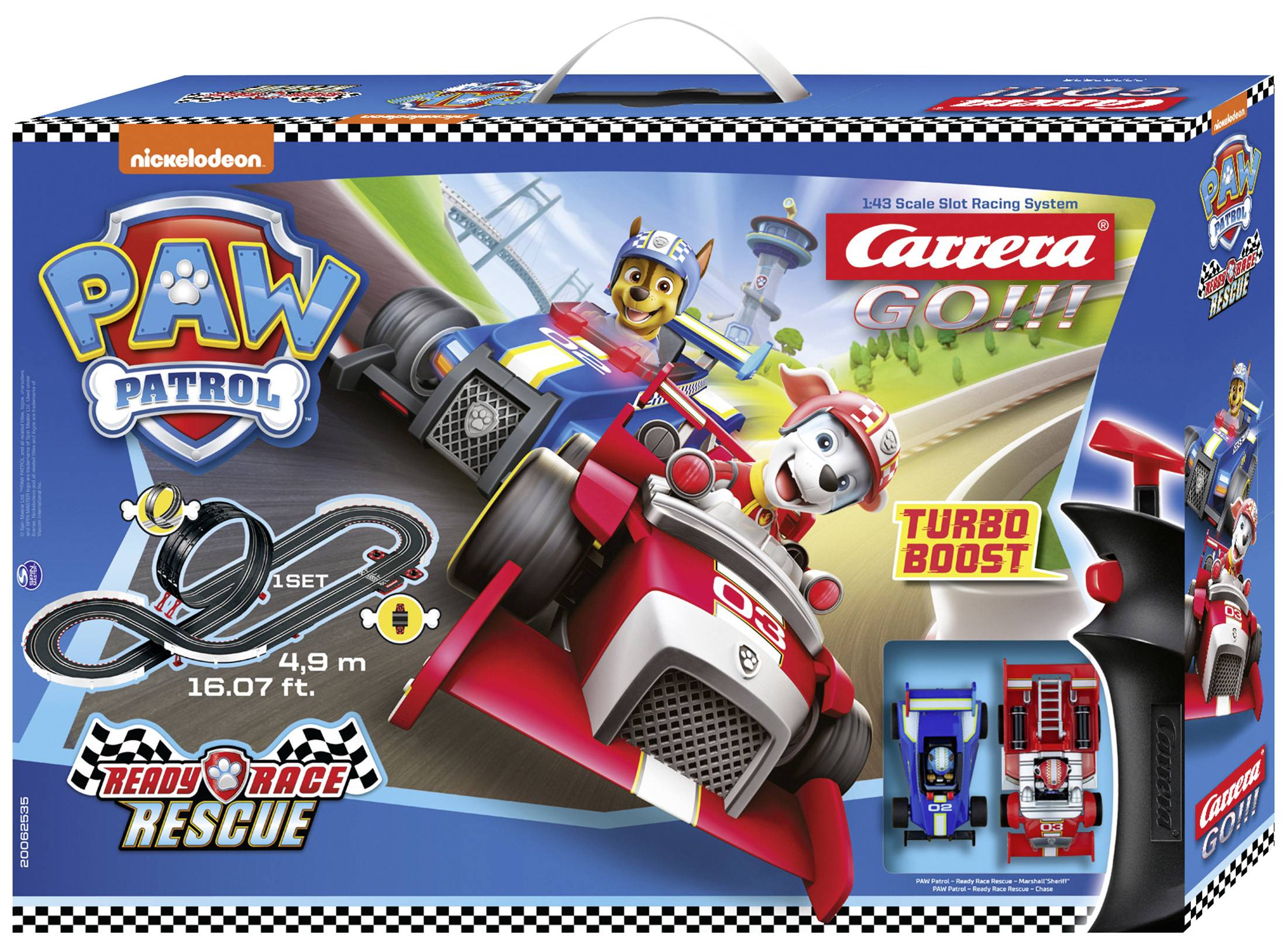 Carrera Go Paw Patrol Ready Race Rescue Set Pour