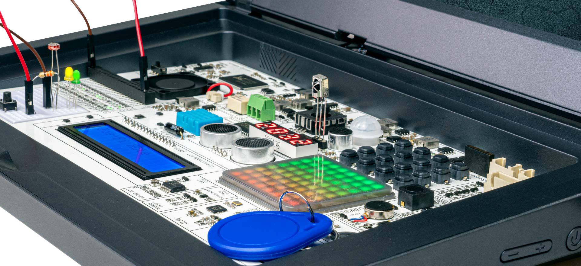 Joy-it JP-Notebook-Pi5-8 Raspberry Pi® 5 B 8 GB 4 x 2.4 GHz avec mallette de rangement, avec alimentation-5