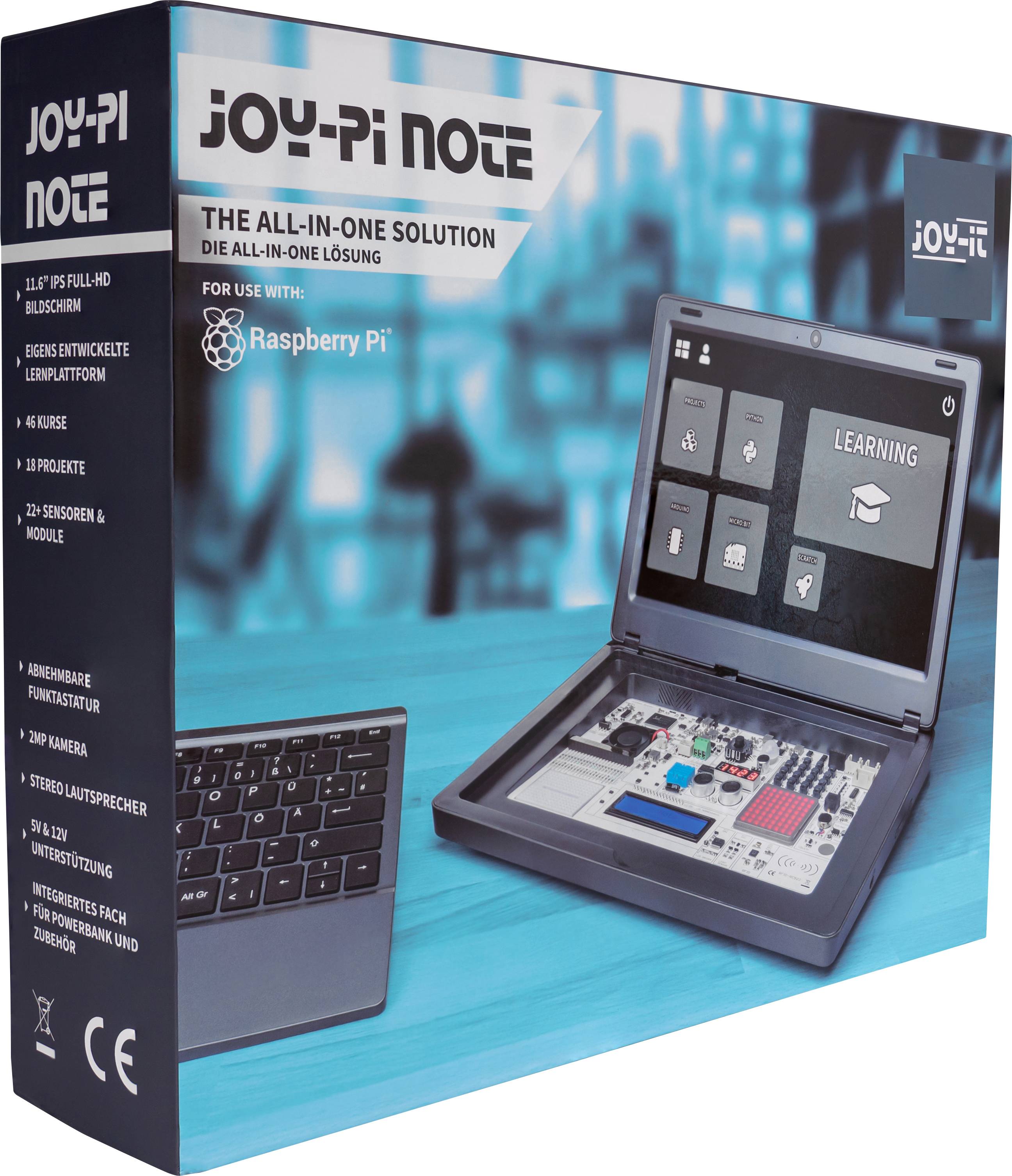 Joy-it JP-Notebook-Pi5-8 Raspberry Pi® 5 B 8 GB 4 x 2.4 GHz avec mallette de rangement, avec alimentation-15