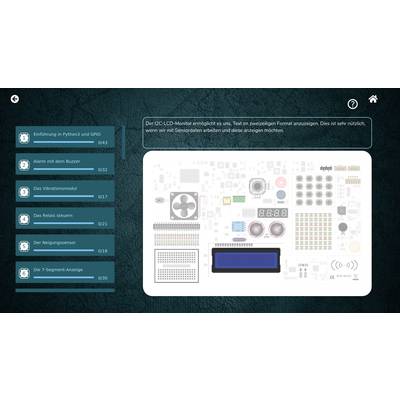 Joy-it JP-Notebook-Pi5-8 Raspberry Pi® 5 B 8 GB 4 x 2.4 GHz avec mallette de rangement, avec alimentation-18