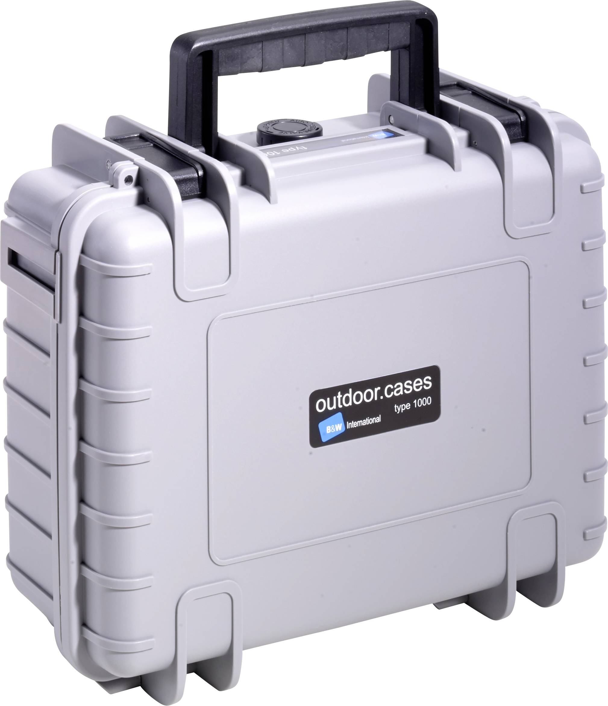 Valise d'extérieur 4.1 l B & W International outdoor.cases Typ 1000 1000/G (l x H x P) 270 x 95 x 175 mm gris 1 pc(s)-3