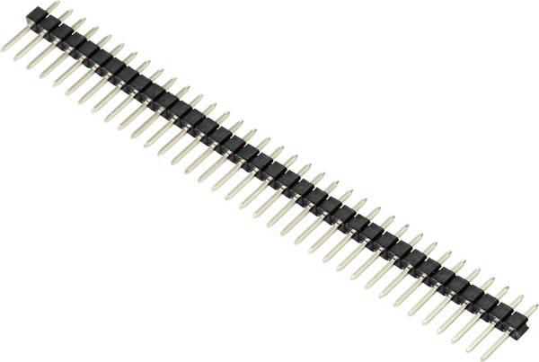 TRU COMPONENTS TC-9556676 Embase mâle Pas: 2.54 mm Nbr total de pôles: 36 Nbr de rangées: 1 1 pc(s)