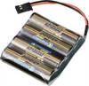 Conrad energy Batterie réceptrice (NiMh) 4.8 V 2300 mAh side by side fiche Futaba femelle