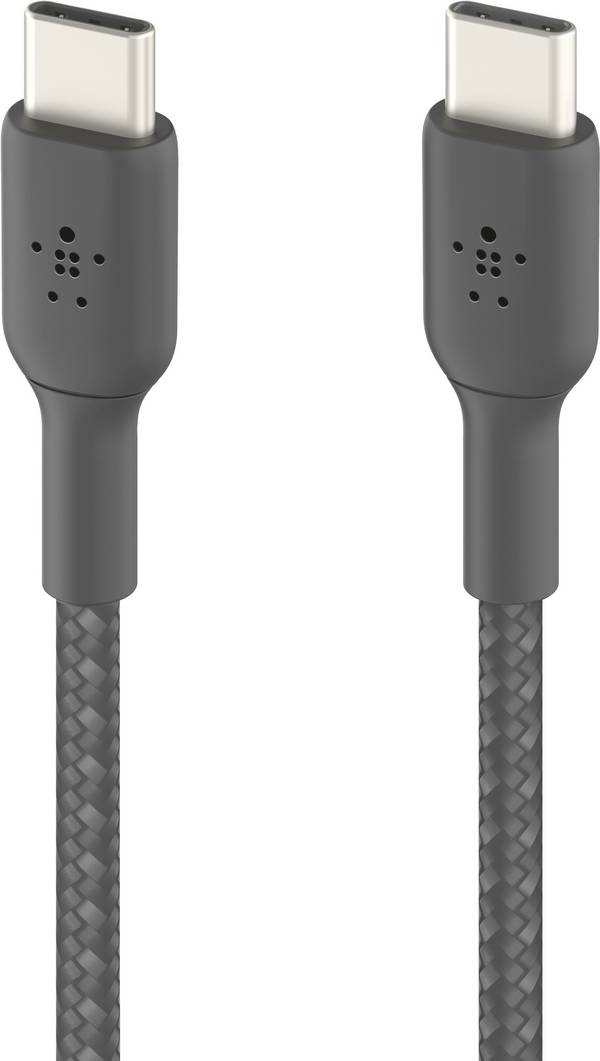 Câble USB-C vers USB-C 18W Power Delivery Nylon Tressé 1m
