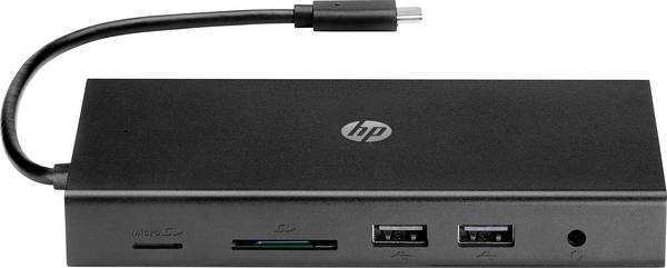 HP Station d'accueil USB-C®  Travel USB C Multi Port Hub Convient pour les marques: universel