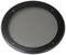 Couvercle de haut-parleur rond et noir avec une grille fine, typiquement utilisé pour protéger et améliorer la qualité sonore des haut-parleurs.