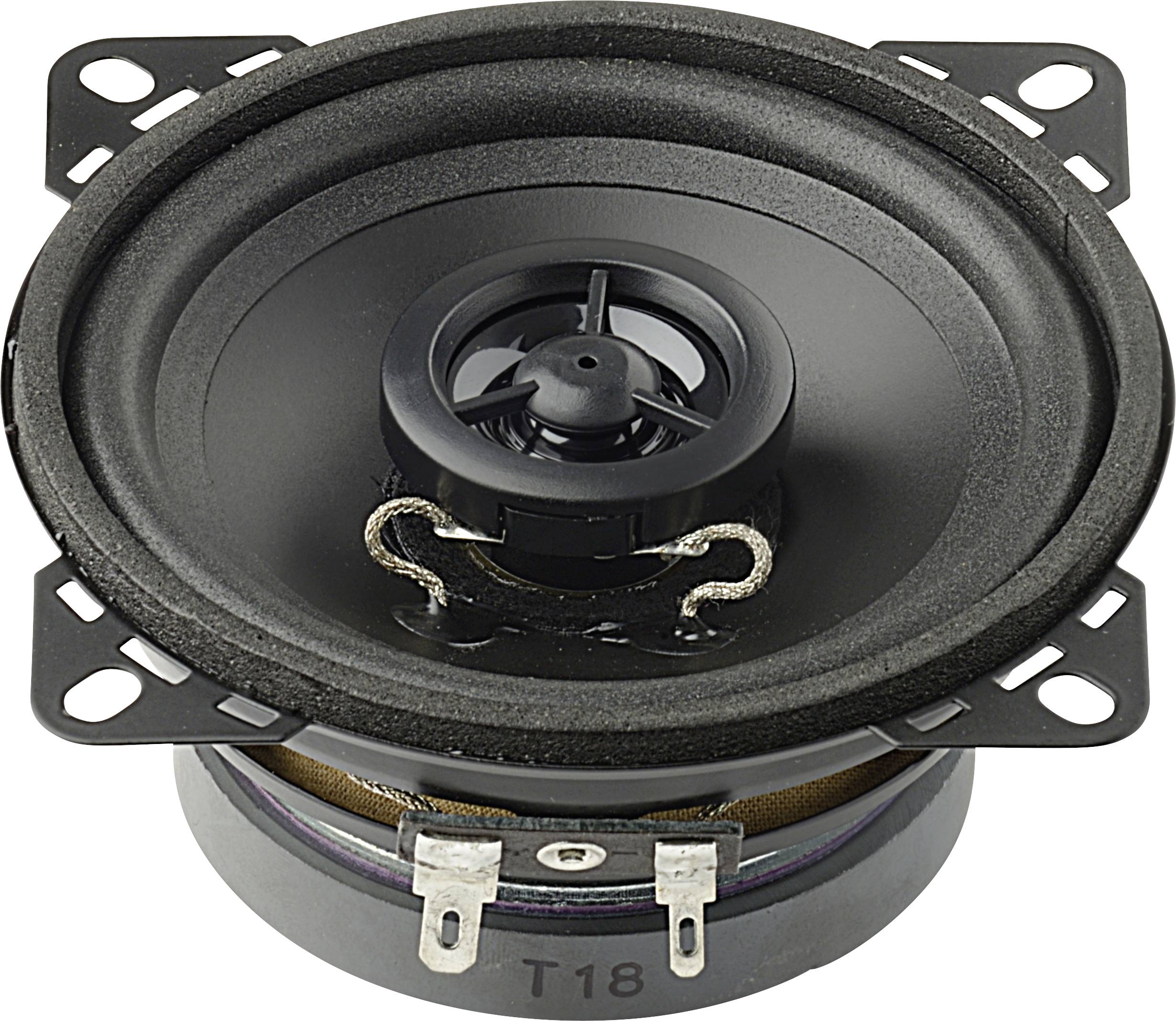 Visaton PX 10 HF - 4 Ohm 4 pouces 10 cm Haut-parleur coaxial 2 voies 20 W 4 Ω membrane en polypropylène étanche
