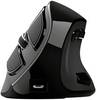 Trust VOXX Souris ergonomique Bluetooth, radio optique noir 9 Boutons 2400 dpi ergonomique, câble amovible, molette intégrée