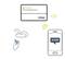 Diagramme montre : Le détecteur de fumée CM4400 déclenche l'alarme. Signal envoyé au smartphone qui affiche « Alarme ».
