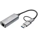 Adaptateur réseau Digitus DN-3028 2.5 GBit/s USB, USB 3.0, USB 3.1, USB 3.1 (Gen 1), USB-A