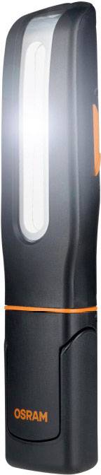 Lampe torche Osram à boîtier noir étroit avec bande LED intégrée. Idéale pour les travaux manuels.