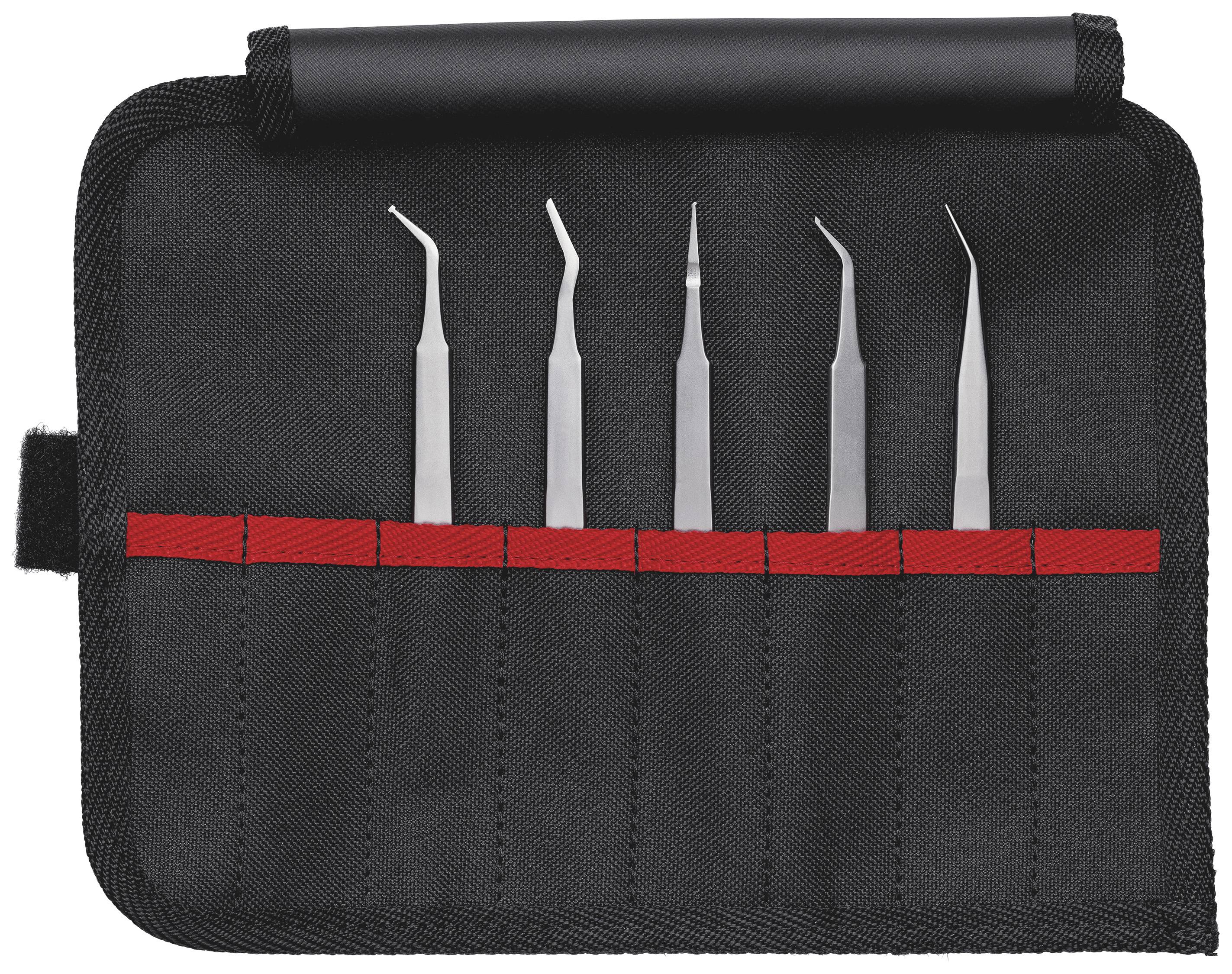 Knipex 92 00 03 Pince brucelle de précision 5 pièces