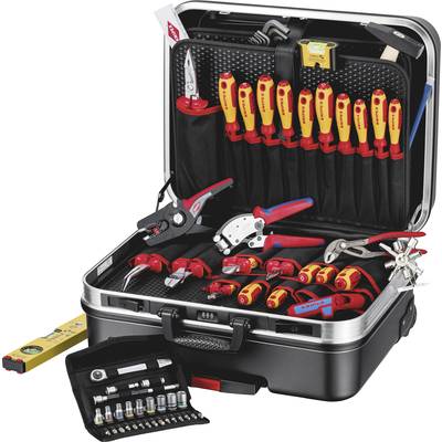 Knipex Knipex-Werk 00 21 06 pour électricien, pour les artisans Mallette à outils équipée  (L x l x H) 515 x 430 x 280 m