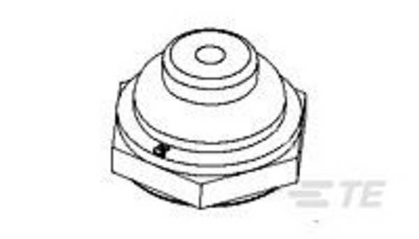 TE Connectivity 1825619-1 TE AMP Toggle Pushbutton and Rocker Switches Tête de bouton-poussoir noir 1 pc(s) Package