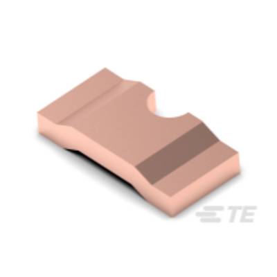 Illustration d'un composant brun aux bords biseautés et présentant un évidement central. Surface lisse et forme trapézoïdale.