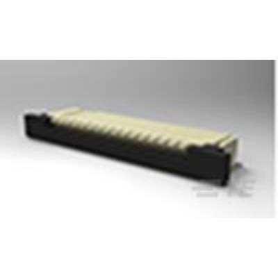 Un clavier électronique de musique avec des touches noires et blanches qui se fondent légèrement sur le côté.